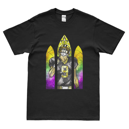 All Hail Breesus Stain Glass T-Shirt