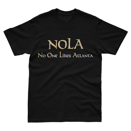 NOLA No One Likes Atlanta Game Day T-Shirt Mockup