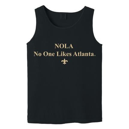 NOLA No One Likes Atlanta Clean Style Tank Top Mockup