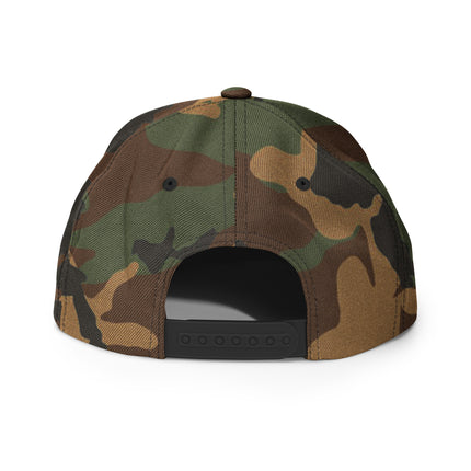 Move Dem Chains Gold Embroidered Snapback Hat