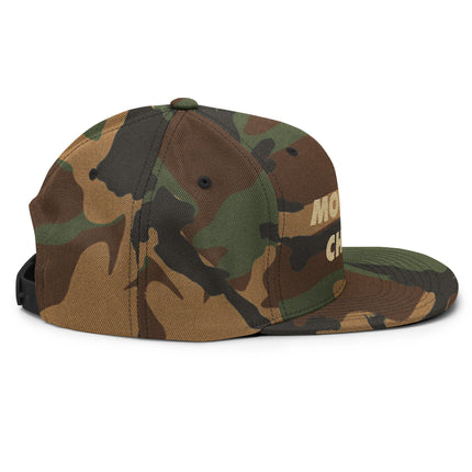 Move Dem Chains Gold Embroidered Snapback Hat
