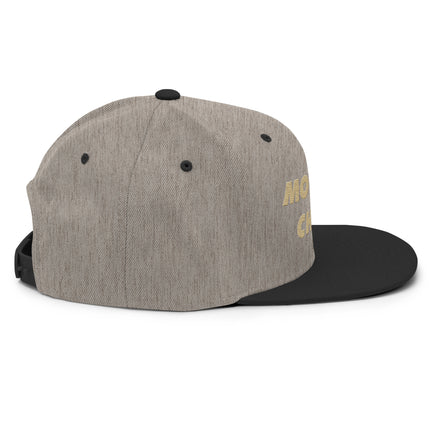 Move Dem Chains Gold Embroidered Snapback Hat