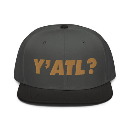 Y'ATL? Embroidered Snapback Hat