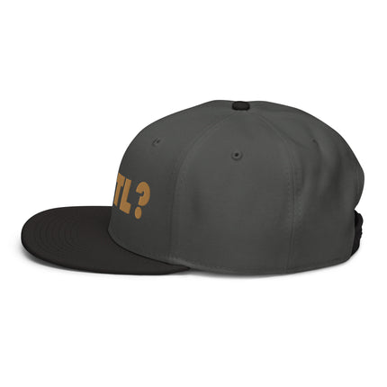 Y'ATL? Embroidered Snapback Hat