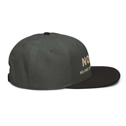 NOLA No One Likes Atlanta Louisiana Style Embroidered Snapback Hat