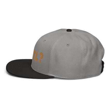 Y'ATL? Embroidered Snapback Hat