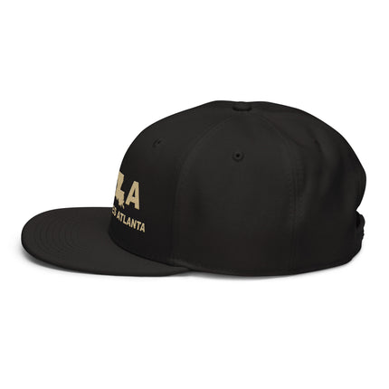 NOLA No One Likes Atlanta Louisiana Style Embroidered Snapback Hat