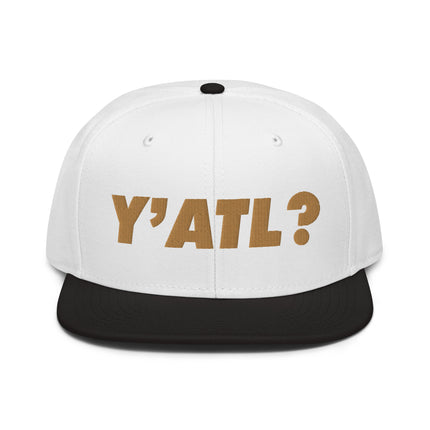 Y'ATL? Embroidered Snapback Hat