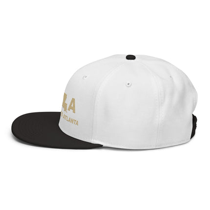 NOLA No One Likes Atlanta Louisiana Style Embroidered Snapback Hat