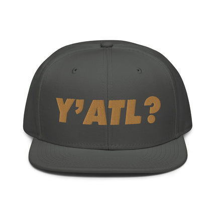 Y'ATL? Embroidered Snapback Hat