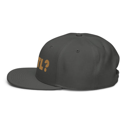 Y'ATL? Embroidered Snapback Hat