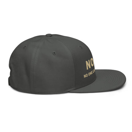 NOLA No One Likes Atlanta Louisiana Style Embroidered Snapback Hat