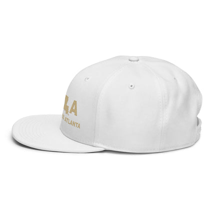 NOLA No One Likes Atlanta Louisiana Style Embroidered Snapback Hat