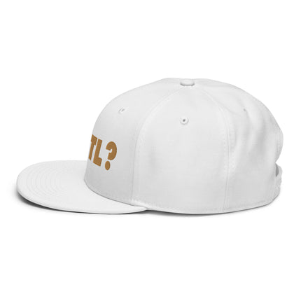 Y'ATL? Embroidered Snapback Hat